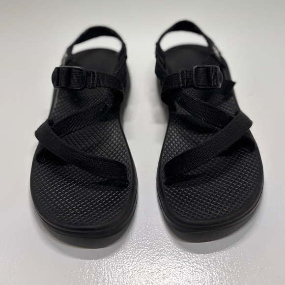 Chaco Z/2 Classic Sandals Women’s 8 Black Vibram Sole USA Made Hiking Outdoor - Picture 4 of 14